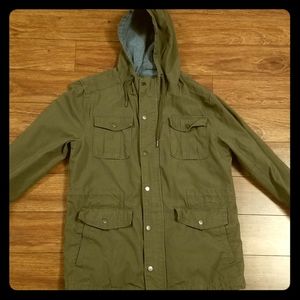 Forever 21 Men Jacket Military Army